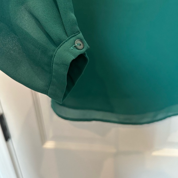 Naked Zebra Green Blouse with Bow Detail - Picture 5 of 5